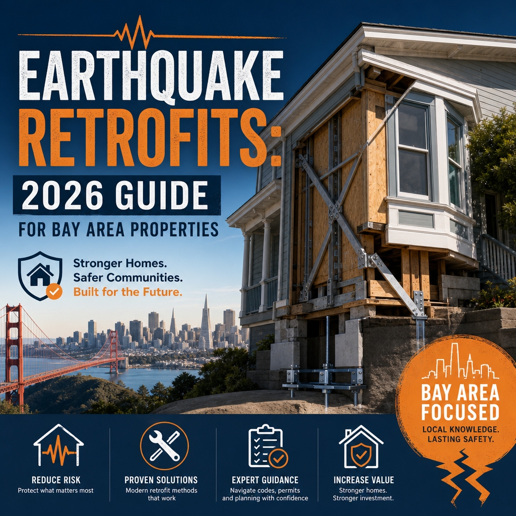 Illustration of Earthquake Retrofits: 2026 Guide for Bay Area Properties
