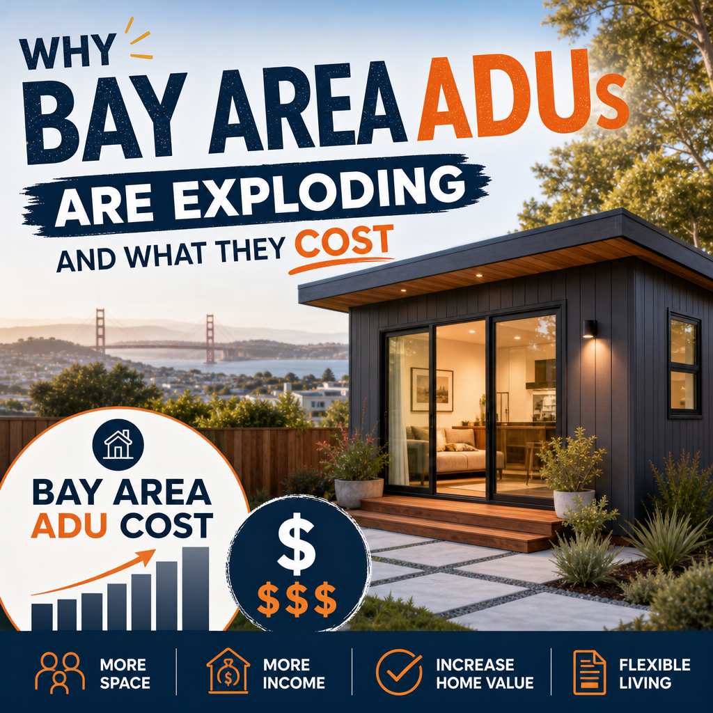 Bay Area ADU cost illustration for Why Bay Area ADUs Are Exploding and What They Cost